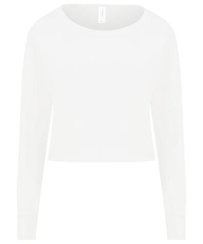 Women's cropped sweat