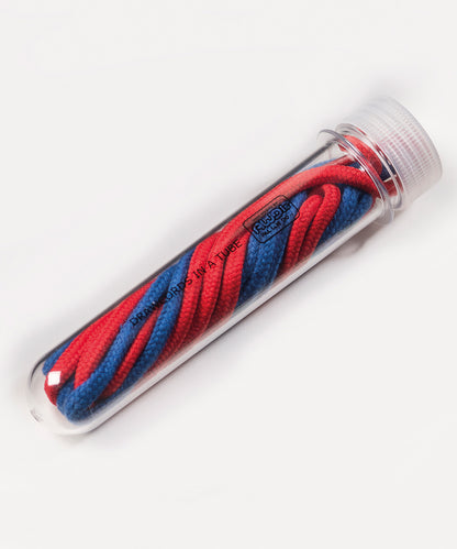 Drawcords in a tube