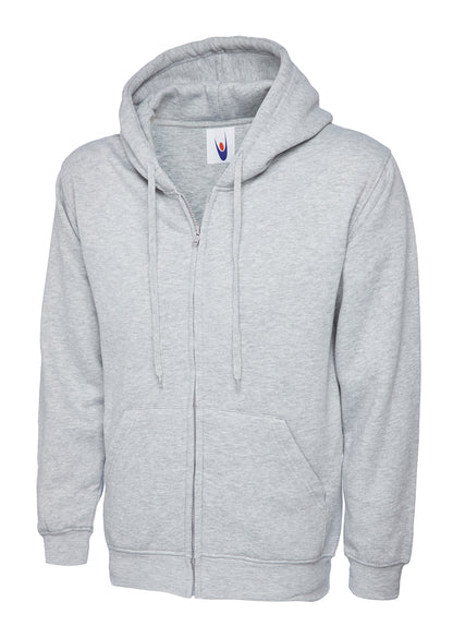 Adults Classic Full Zip Hooded Sweatshirt