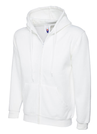 Adults Classic Full Zip Hooded Sweatshirt